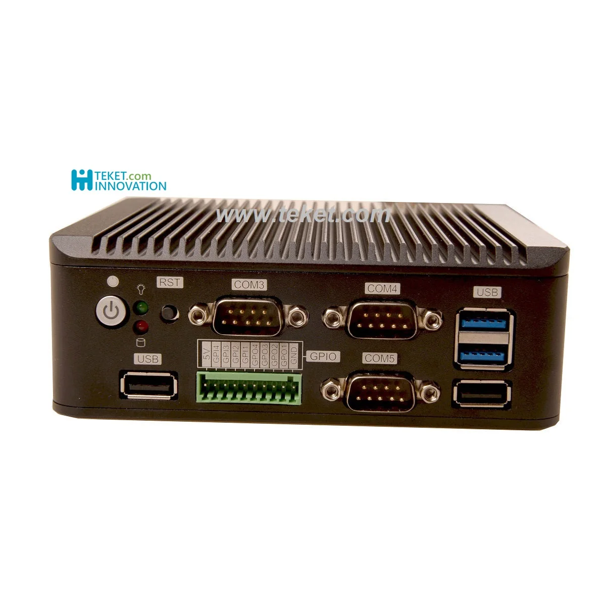 mini industrial pc Intel core Gemini Lake CPU onboard N4100 J4105 J4125  Dual LAN eMMC embedded LVDS RS485 GPIO fanless TEKET (1600469080899)
