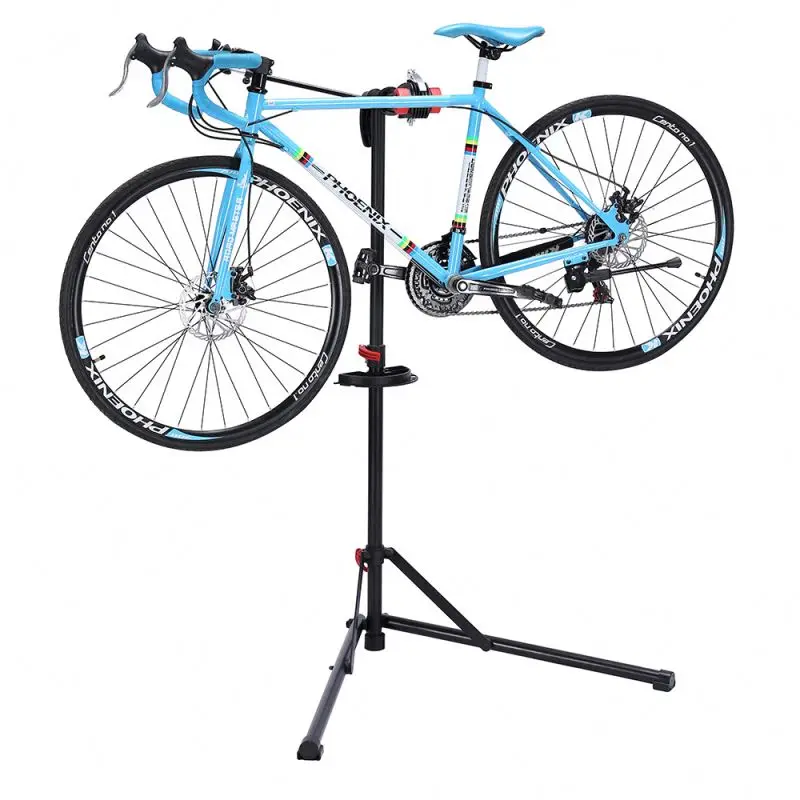 Bike Repair Stand Quick Release Home Mechanic Bicycle Mechanics Workstand Adjustable Portable Extendable Tripod Maintenance Rack