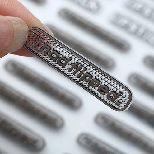 Factory Custom Heat Transfer Main Logo Rubber Screen Printing Cloth Silicone Printing Garment Heat Press Label