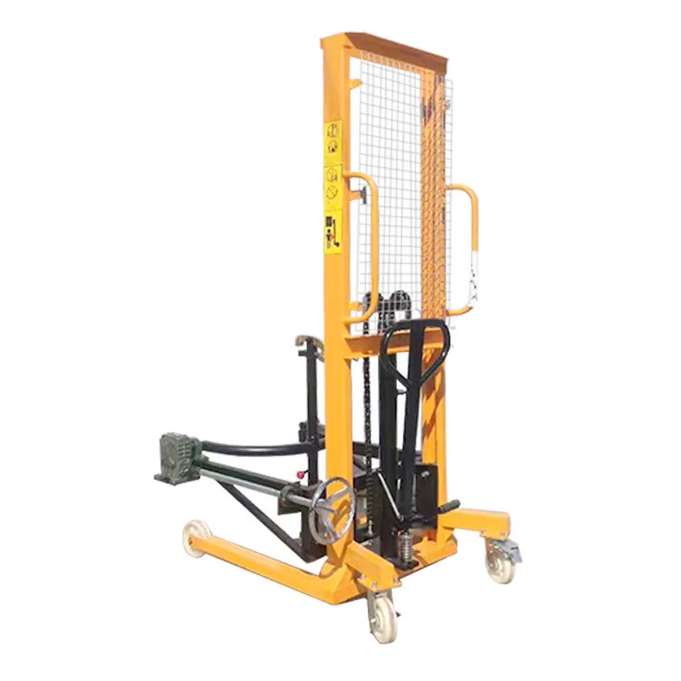 400kg oil drum stacker plastic drum iron drum 1.6m wholesale dumping cargo other material handling equipment