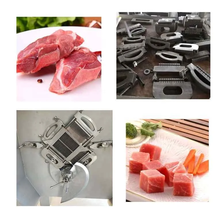 Автоматическая машина для резки мяса с высокой
