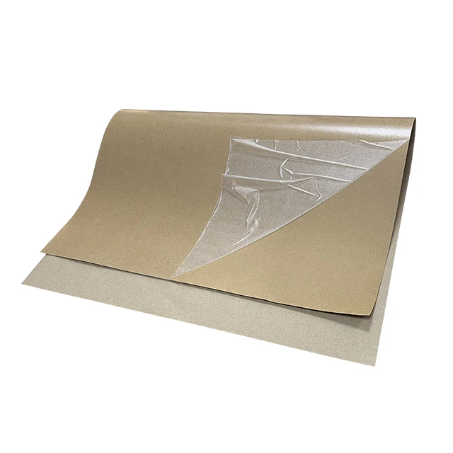 90inch waterproof peelable polymer-coated paper kraft paper used as top,side and bottom layer in the PUR-foaming process