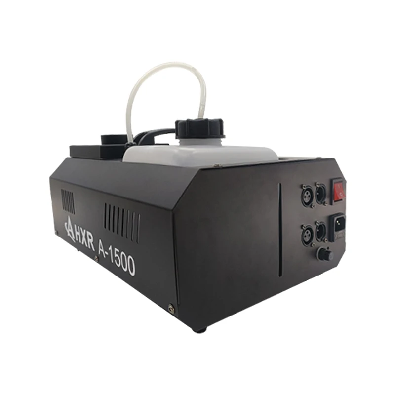 DJ диско сценическая RGB светодиодная газовая колонна дымовая машина с дистанционным управлением и DMX 512 1500 Вт дымовая машина