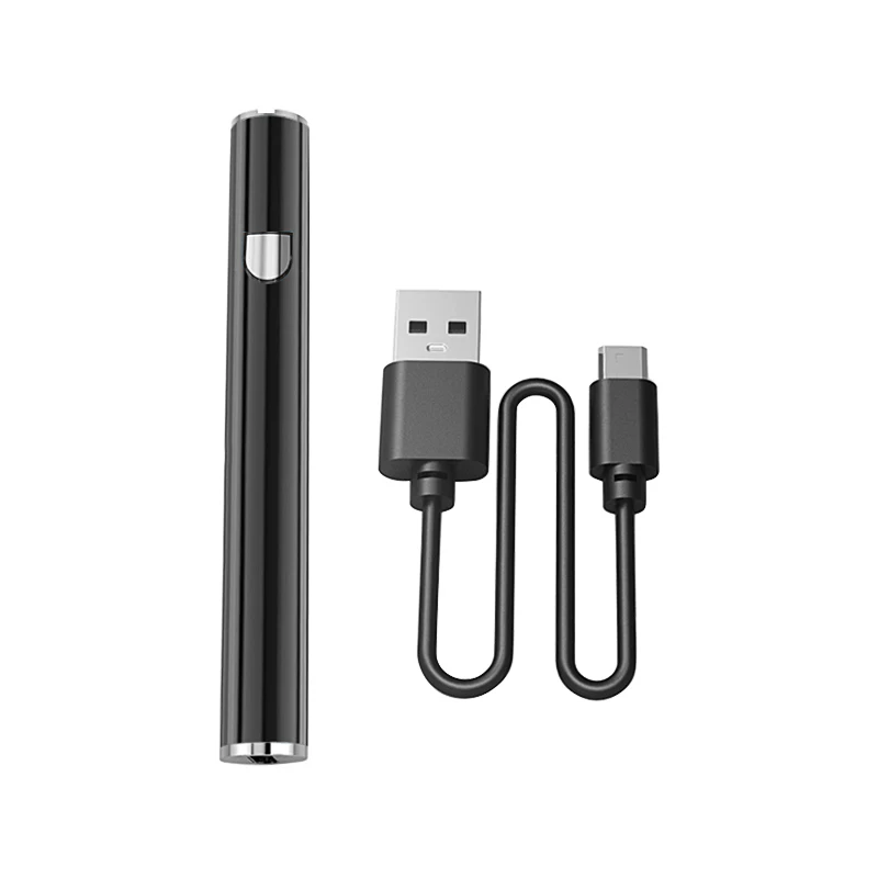 Батарейка для электронной сигареты с кнопкой 350 мАч, батарейка для вейпа, картридж для электронной сигареты, перезаряжаемая батарея ego