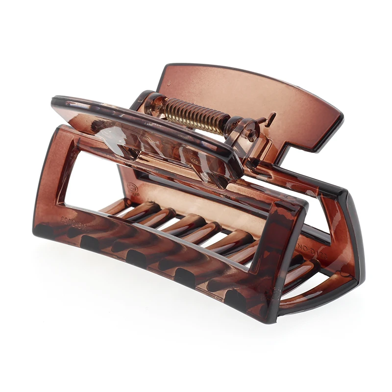 Unbreakable  plastic middle size hair claw clip