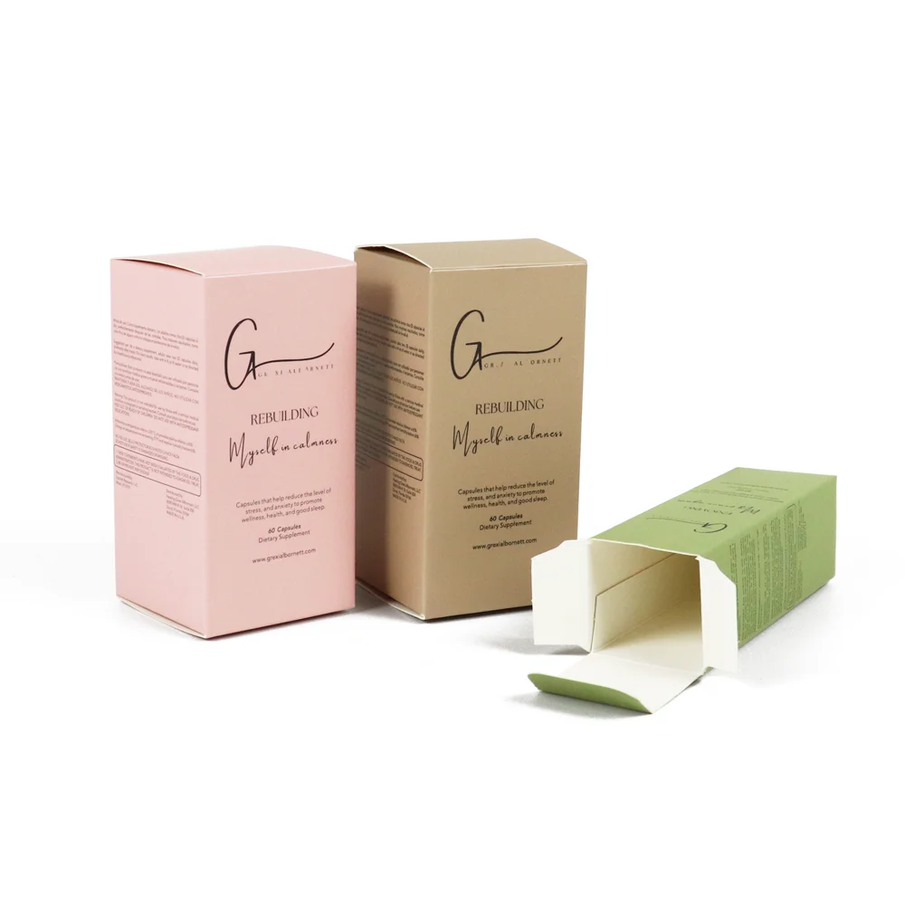 customized craft biodegradable essential oil cosmetic cardboard fashion perfume eco friendly makeup skincare packaging paper box