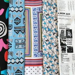 hot selling all eco lenzing  58 rayon viscose 42 tencel lyocell fabric for dresses