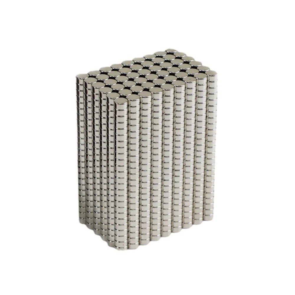 High Quality N35 NdFeB Ring Magnet High Application Permanent Neodymium Magnet with Gold Coating Surface Treatment Magnetic Disc