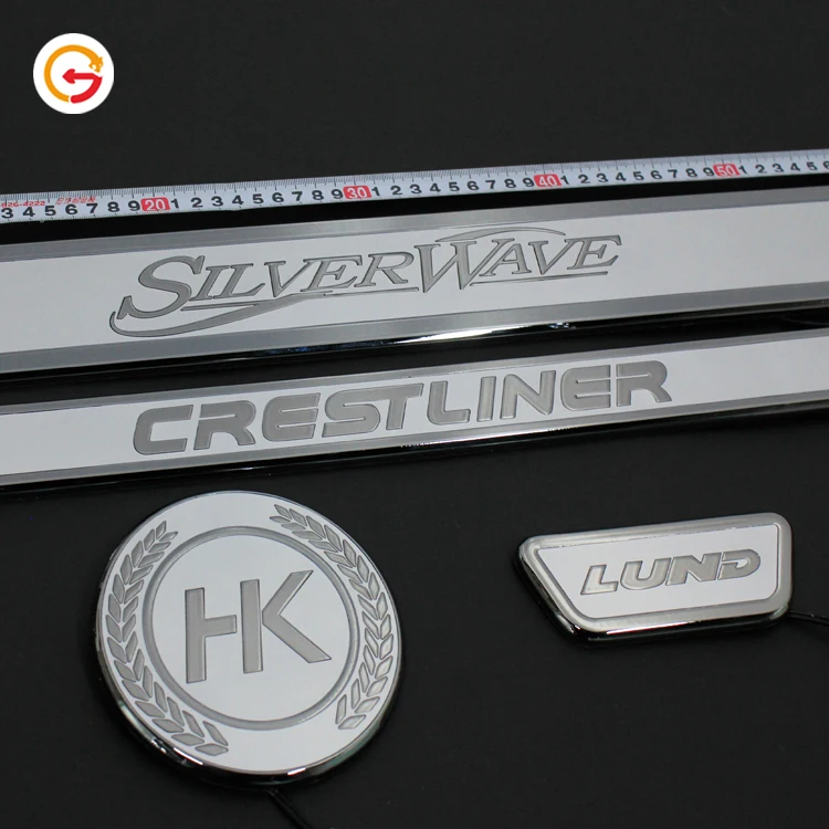 JAGUARSIGN Manufacturer Custom Illuminated Boat Name Sign Illuminated Yacht Signs Vessel Signage LED Badge