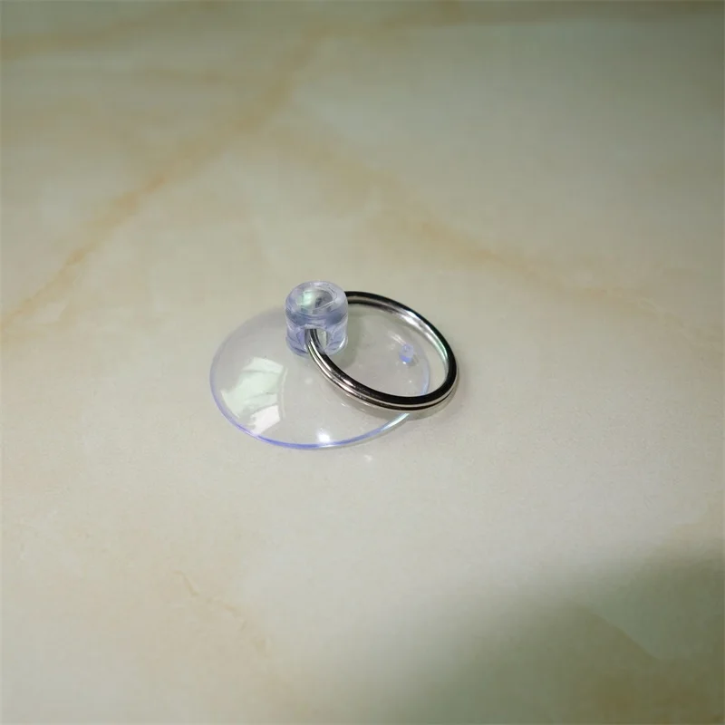 Factory price Professional design Customized Strong Vacuum Sucker Saugnapf PVC/Silicone/Rubber Suction Cup with Metal Ring