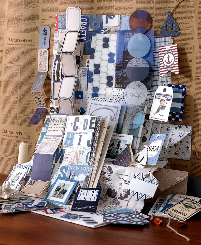 DIY Vintage Scrapbooking Supplies Scrapbooking Materials Papers