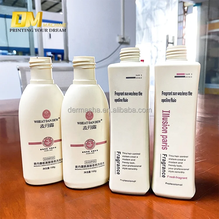 DM bottle screen printing machine cup logo glass bottle paper cup printing machine