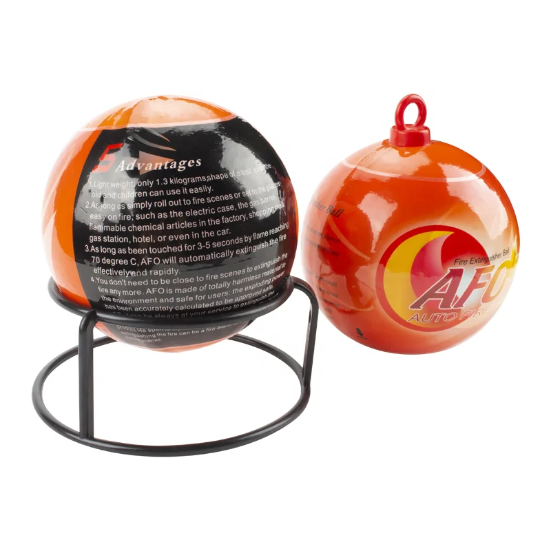 Fast Auto Fire Ball / throwable automatic fast Fire Extinguisher Ball Chemical Powder fire ball 1.3kg