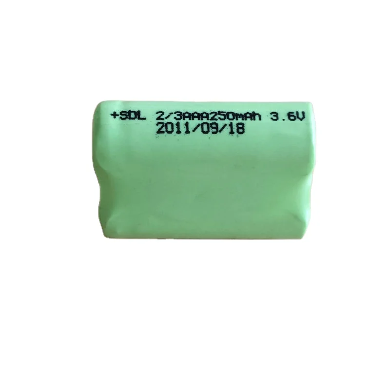  Аккумулятор Nimh 2/3 250 мАч 4 8 В от