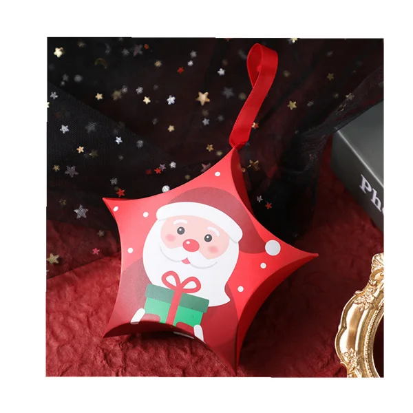 Factory Flower Chocolate Cookie Candy christmas boxes Popcorn Paper christmas box