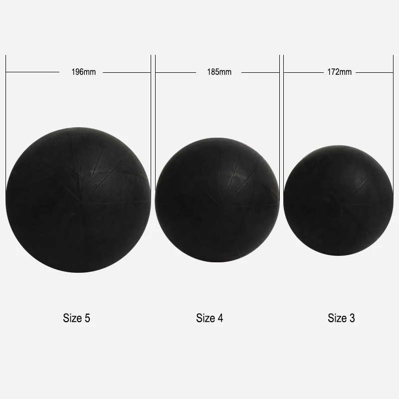 Cheap 196/185/172mm Good Bounce SR Rubber Bladder, Wholesale In Bulk Carcass Chamber For Footballs