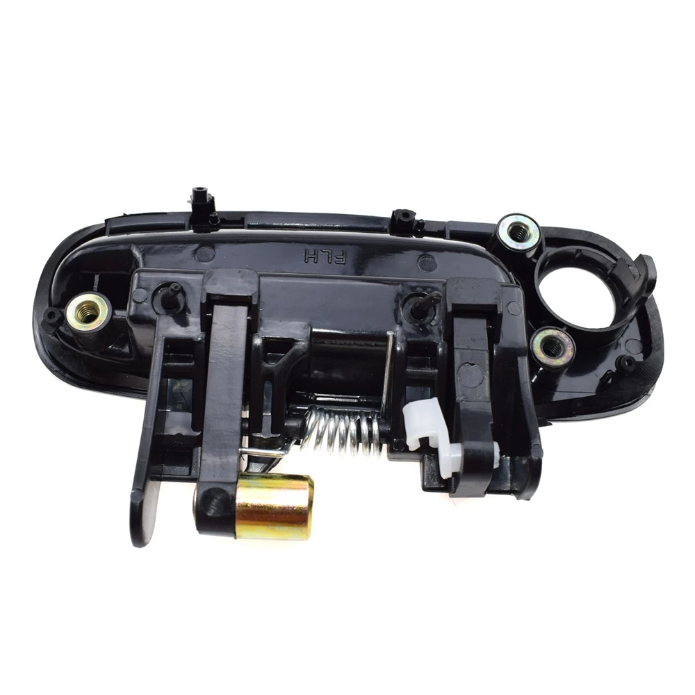 Левая передняя черная внешняя дверная ручка для 1998-02 Toyota Corolla 6921002040,69210-02040,77563