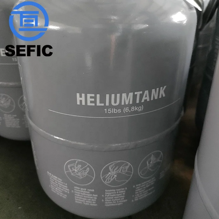 Portable Gas Cylinder Disposable 15lb 30lb 50lb Small Helium Tank Wedding Birthday Party Decoration