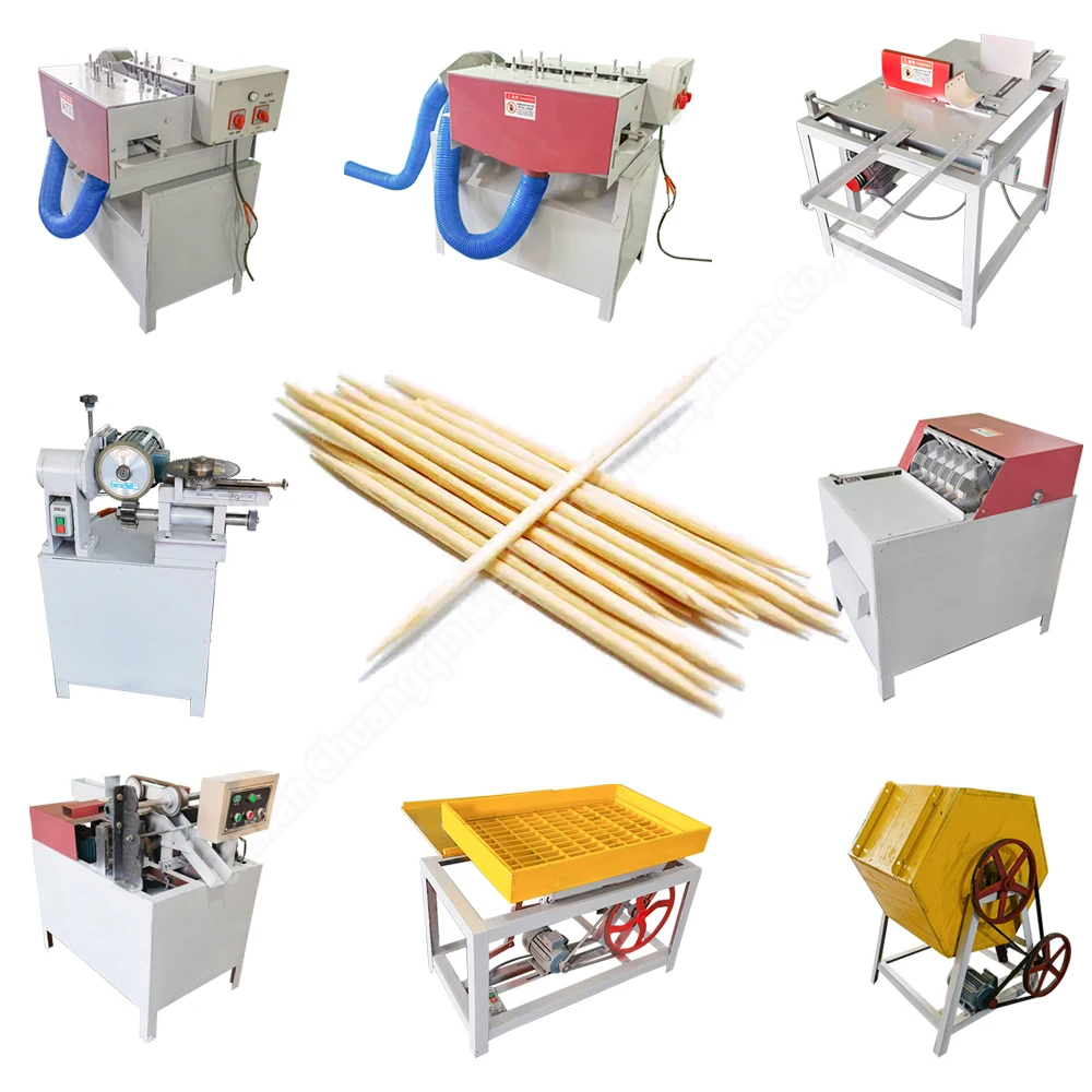 Bamboo floor processing machine toothpick bottle making machine wood cutting saw machine handheld