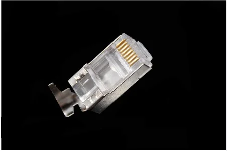 High quality RJ45 Connector Network Cable Crystal Connector Cat6a  Cat7 RJ45 plug shielded FTP 8P8C Network Connectors