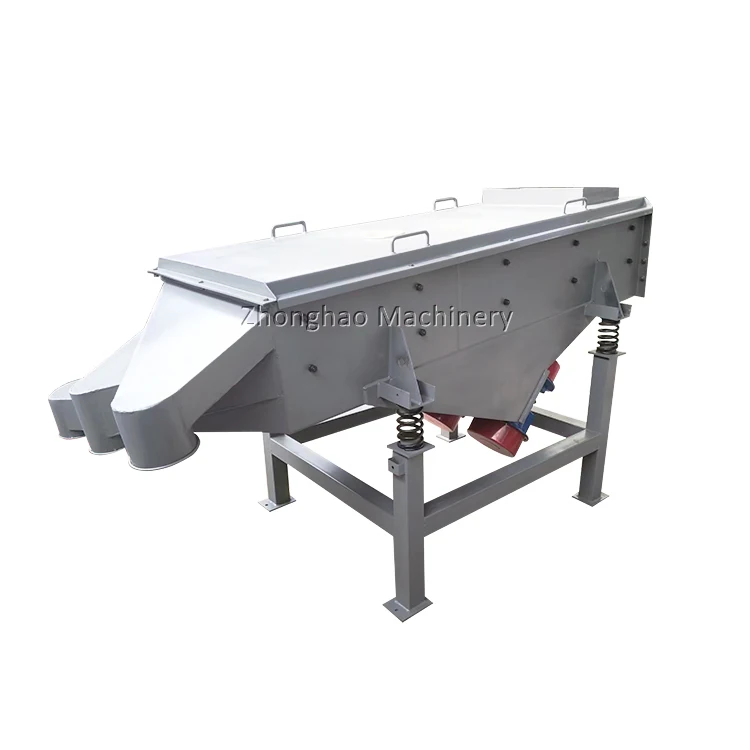 Industry active charcoal powder screening machine linear sand soil vibrating sieve shaker for sale