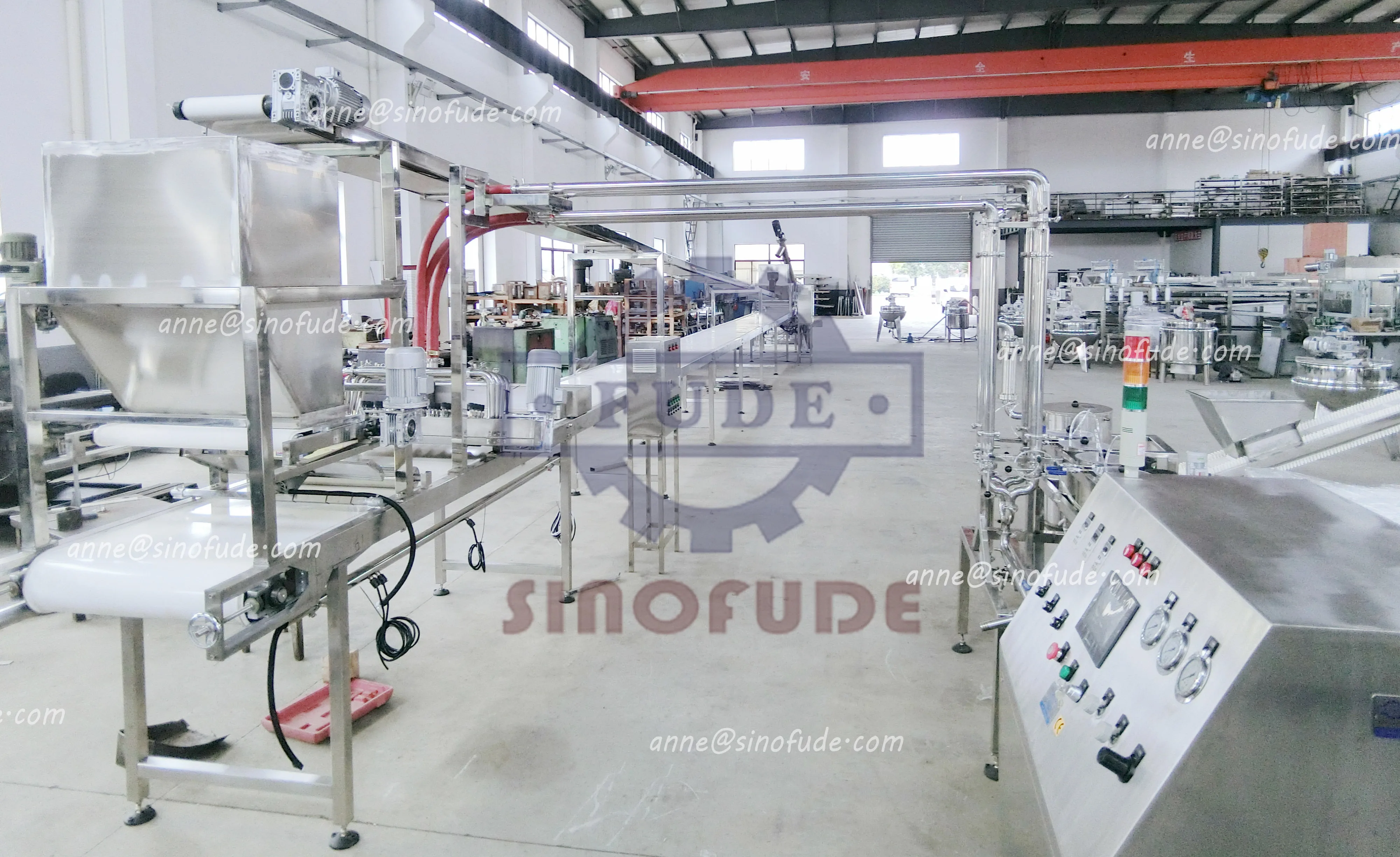 heart shape marshmallow production line  Animal shape marshmallow   sweet making machine chcocolate filling marshmallow