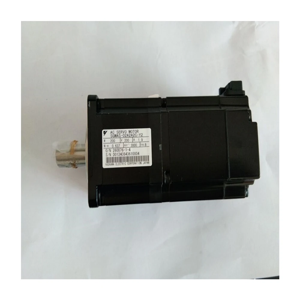 
Yaskawa Servo Motor Manufacturers 220V AC Electric Motors SGMAS-02A2A4C-Y1 Servo Motor With Brake 