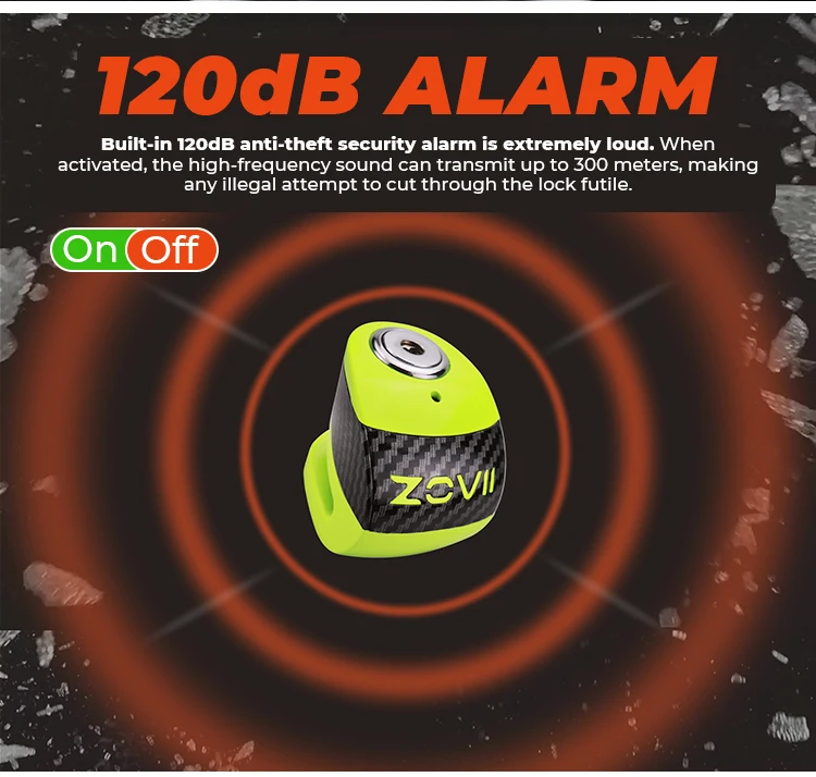 New convenient bicycle bike accessories bike wheel lock manufacturer wholesale disc brake lock