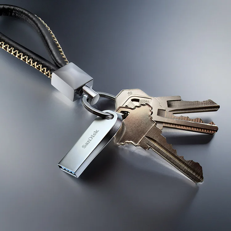 sandisk 128gb USB 3.1 Mini Pendrive Metal CZ74 Flash Drive 32GB 64GB Flash Stick Disk on Key Memory for PC