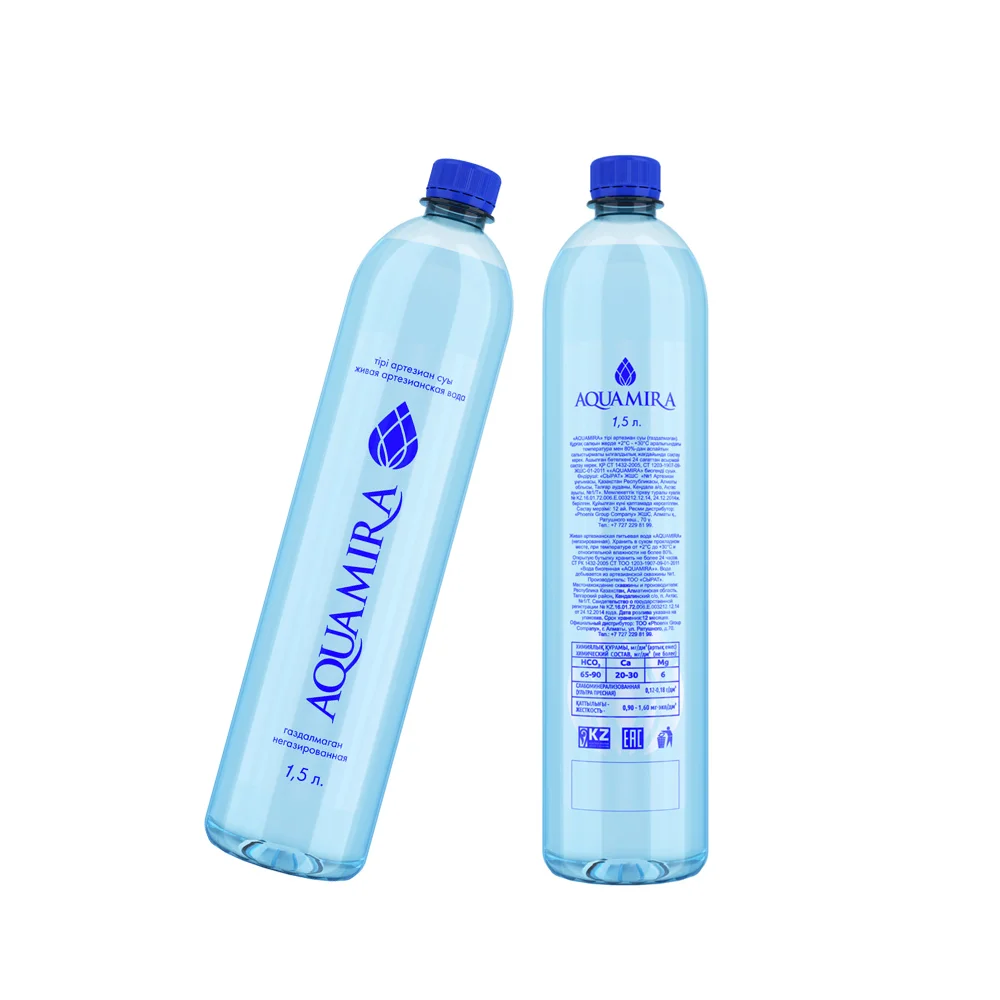 Живая вода Aquamira, 1 л (все еще), низкая цена, натуральная минеральная вода, напиток