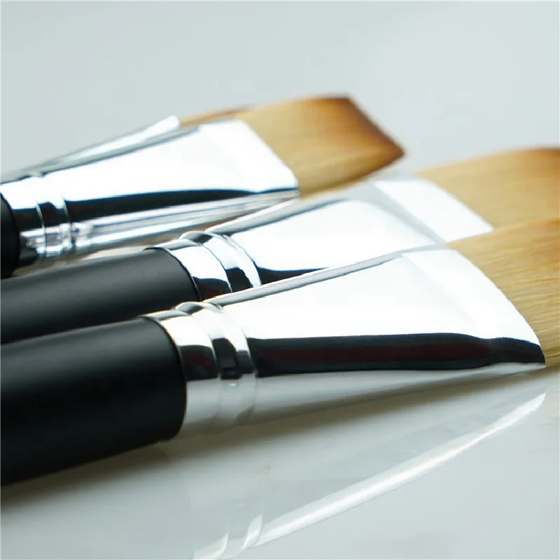 High Quality Custom Wholesale Nylon Hair Artist Brush Professional Watercolor Brush Set