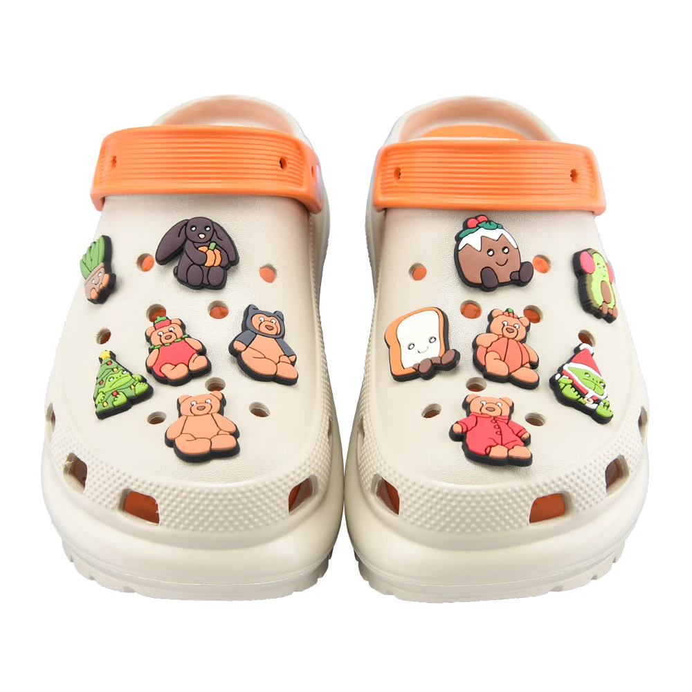 New Arrival Shoe Charms Clogs Stickers 2025 Shoes Charms Custom Designer Pvc Custom for Shoe Charms Logo Women Men Clogs