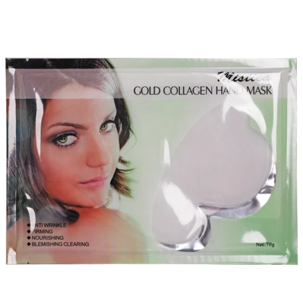 Natural Hand Skin Treatment Moisturizing Whitening Hydrating Crystal Collagen Delicate Hand  Mask