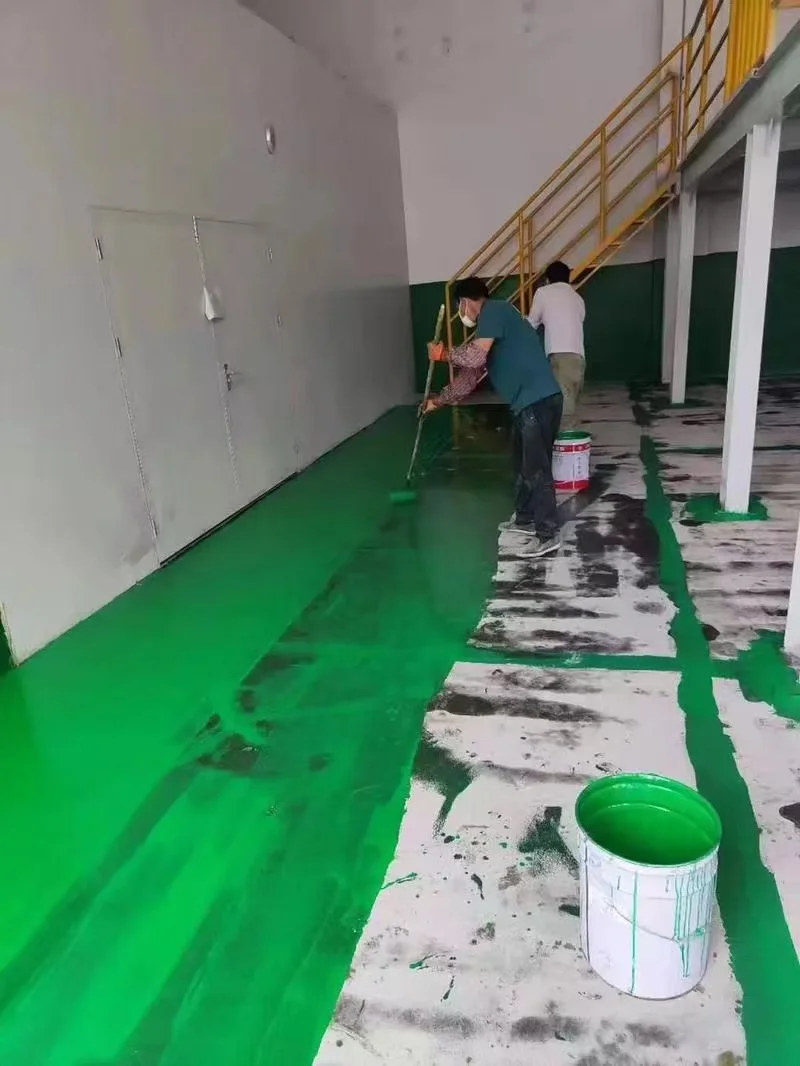 High Quality Control Colored Solvent-Free Epoxy Concrete Paint For High-Traffic Areas