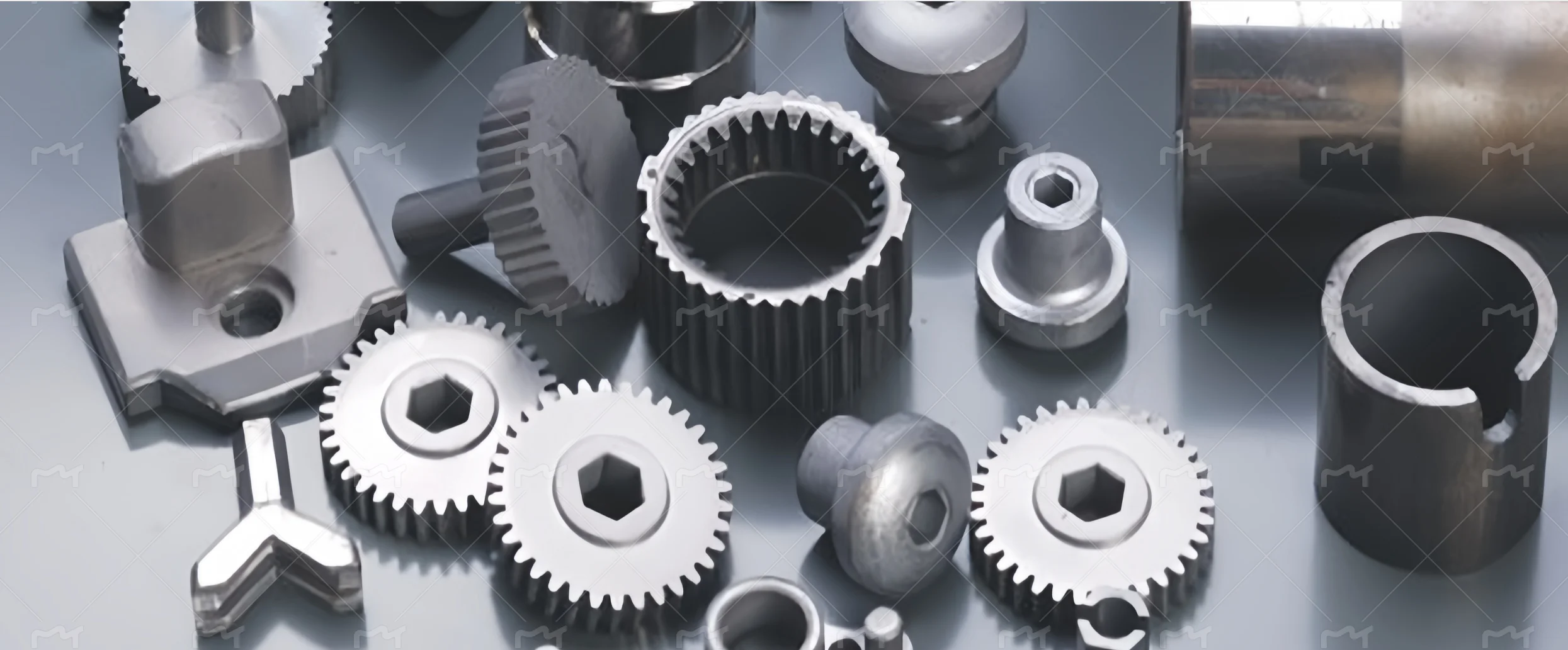 customized  powdered metal parts using PM or MIM technologies  with mould  coated kinds of metal products