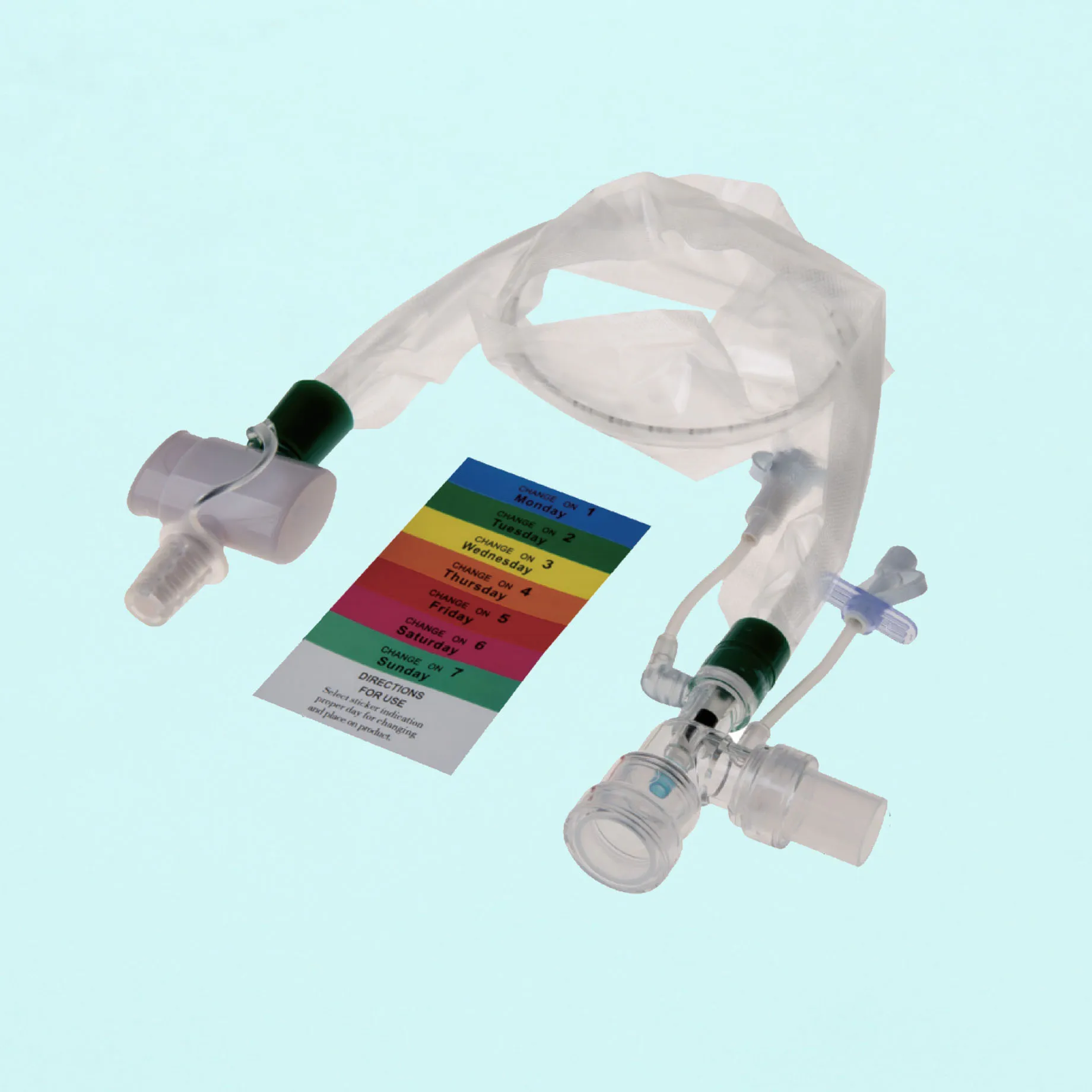 Tianck medical disposable sterile critical care 24h 72h suction tube closed suction catheter