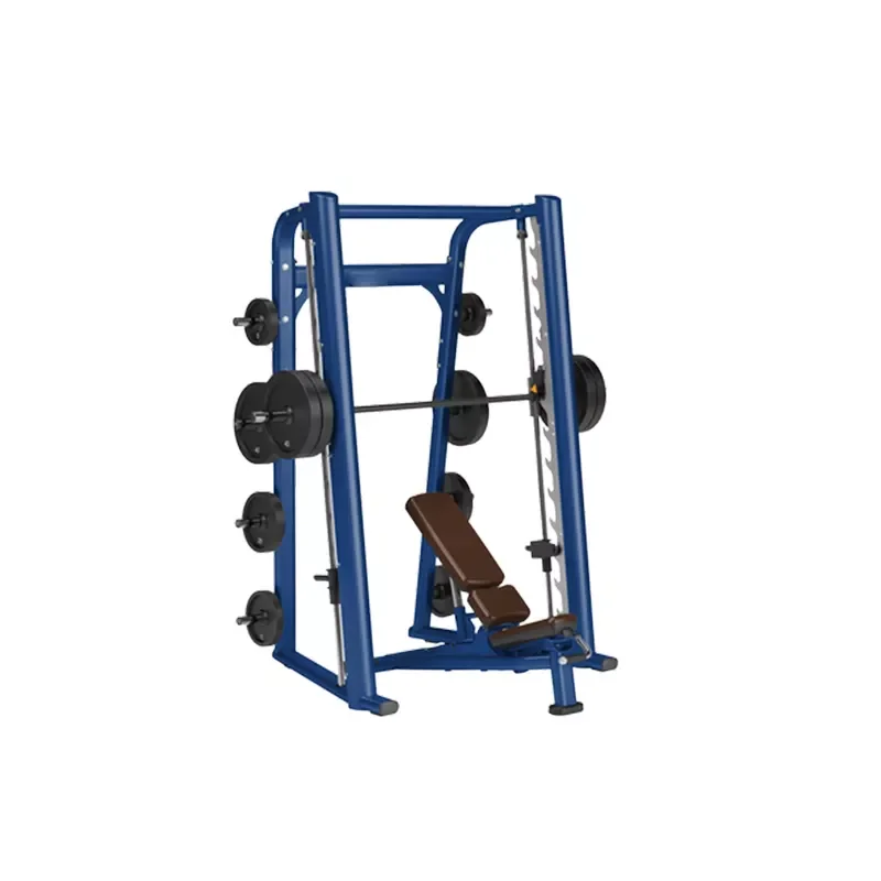 Commercial Flat oval tube Strength Training machine  Gym Fitness Equipment plate Loaded Smith Machine