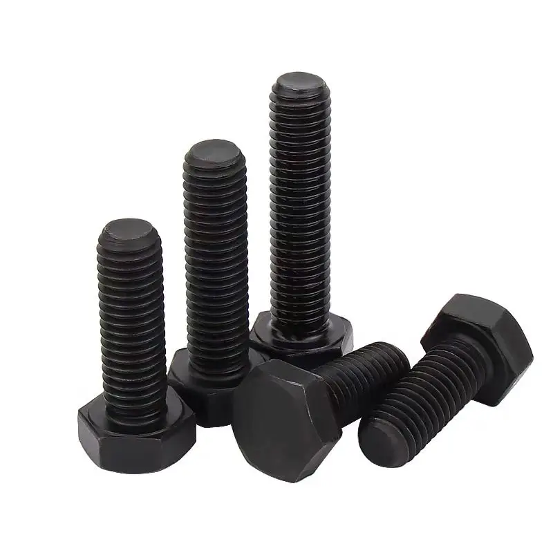 Wholesale of full-size 8.8 grade high-strength hexagonal bolts and extended screws from Chinese factories