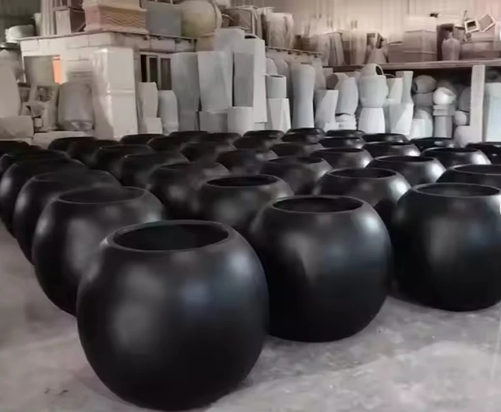 Цветочный горшок из нержавеющей стали