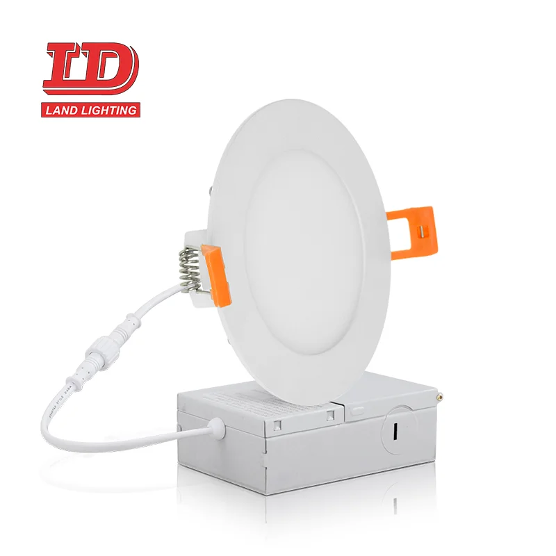 4 6 inch LED Ceiling Panel Light Dimmable ETL 120V 9W 12W 3CCT