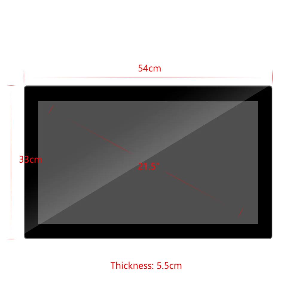 Commercial use  21.5 inch tablet android 11 system 2+32GB/4+64GB wifi digital touch screen LCD digital signage for advertising