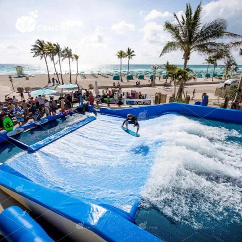Cenchi Commercial Flow Riding Simulator Water Play Sport Equipment Waterpark Wave Machine Surfing