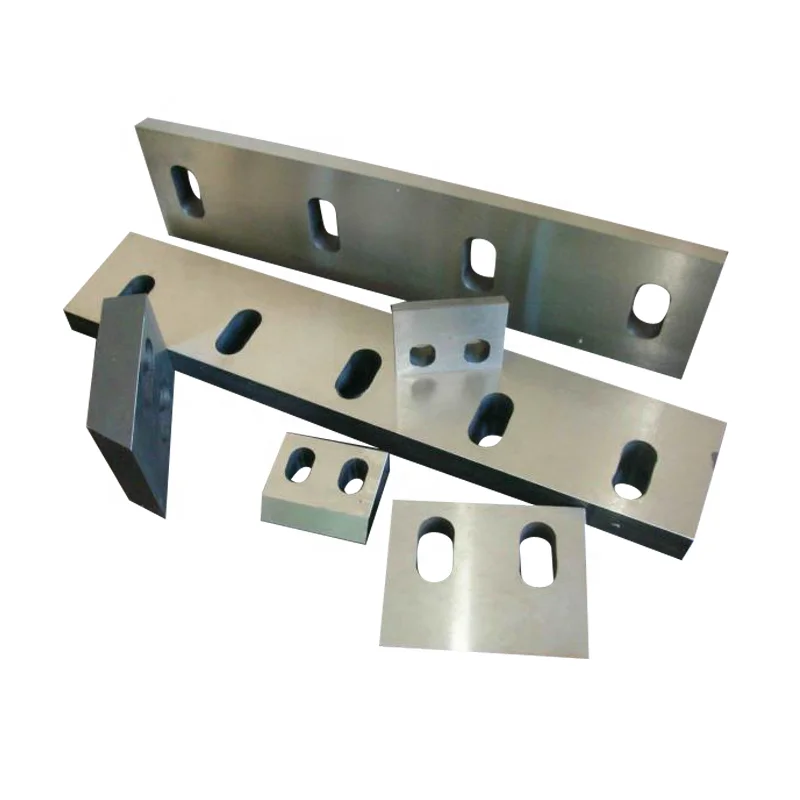 Good material raffia plastic crusher Shredder  blade for Plastic bottle PP PA ABS PET Crusher Machine