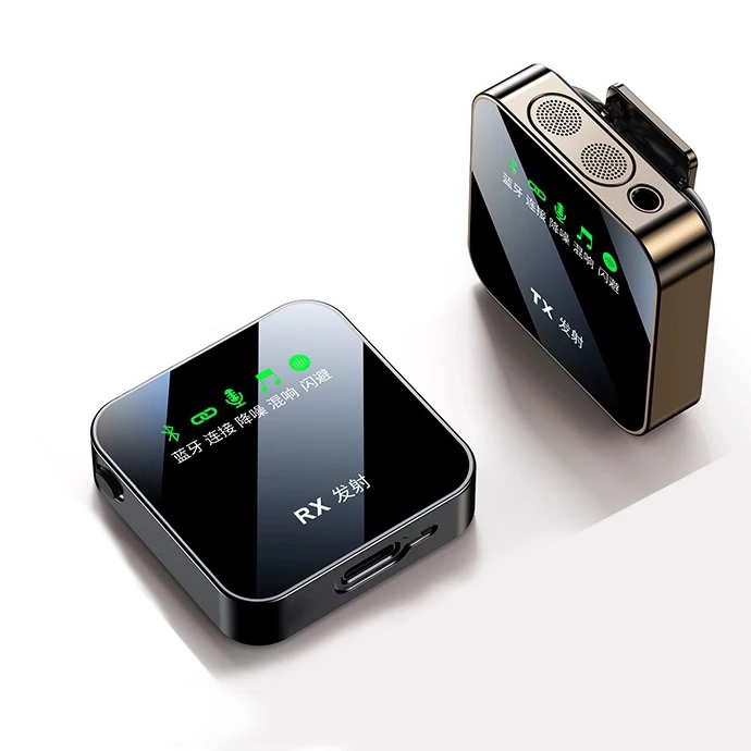 Hot sell Wireless Microphone  with Ultra-Low Delay and Built-In Noise Reduction Chip for Video Recording