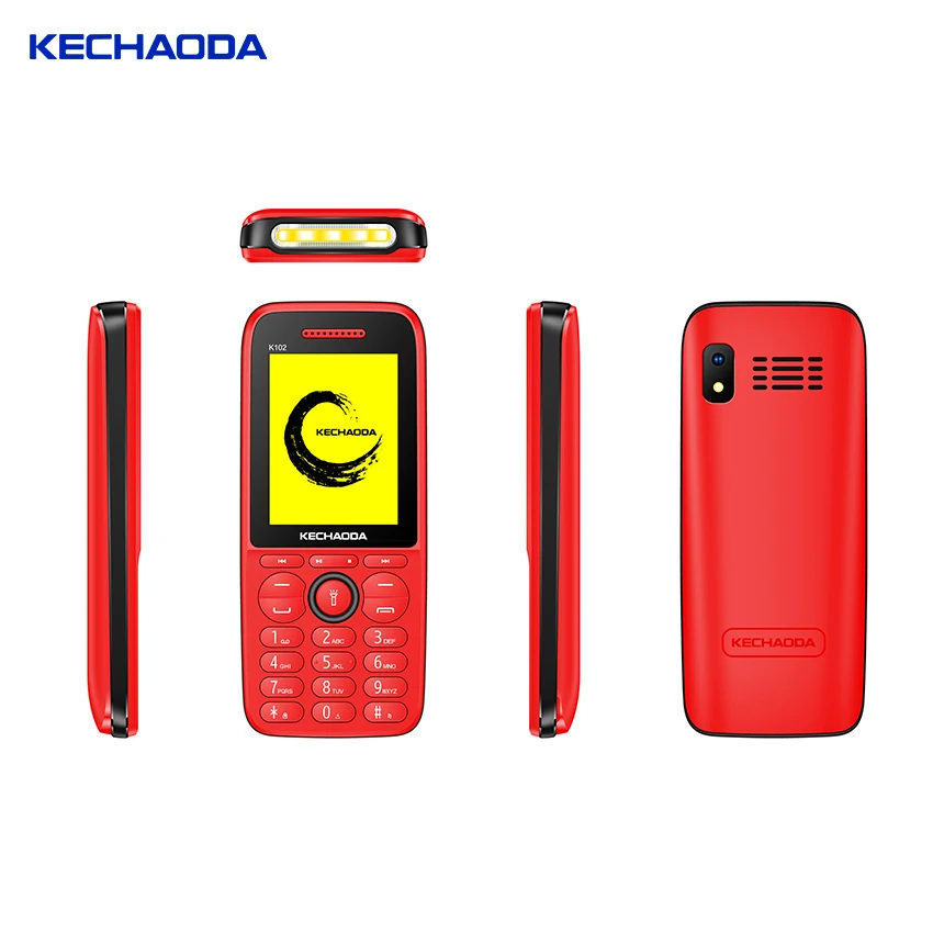 
KECHAODA K102 GSM900/1800Mhz/850/1900Mhz Dual cards dual standby bar phone 