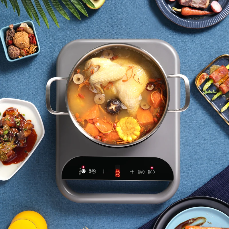 
KONKA KEO-IS3 household induction cooker 2100W high power 8-speed adjustable electric cooktop single cooker infrared cooker 