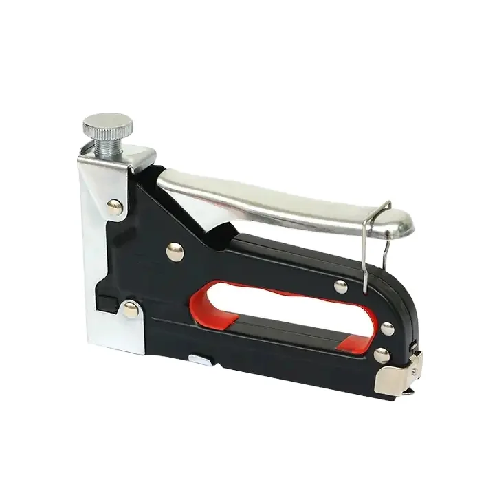 2024 cheap factory metal woodworking gun heavy duty 3-in-1 hot manual tacker staple nail gun