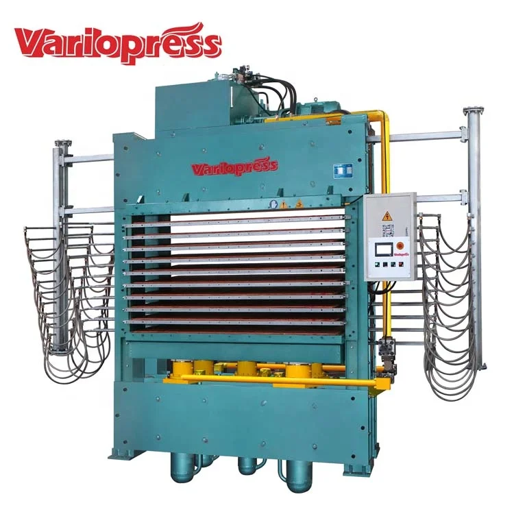 
hot press for particle board plywood 