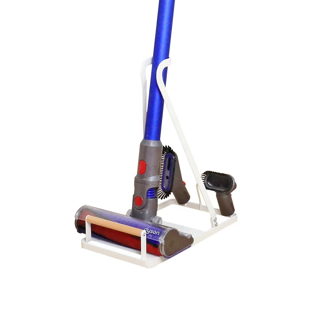 Vacuum cleaner storage rack organizer for Dyson