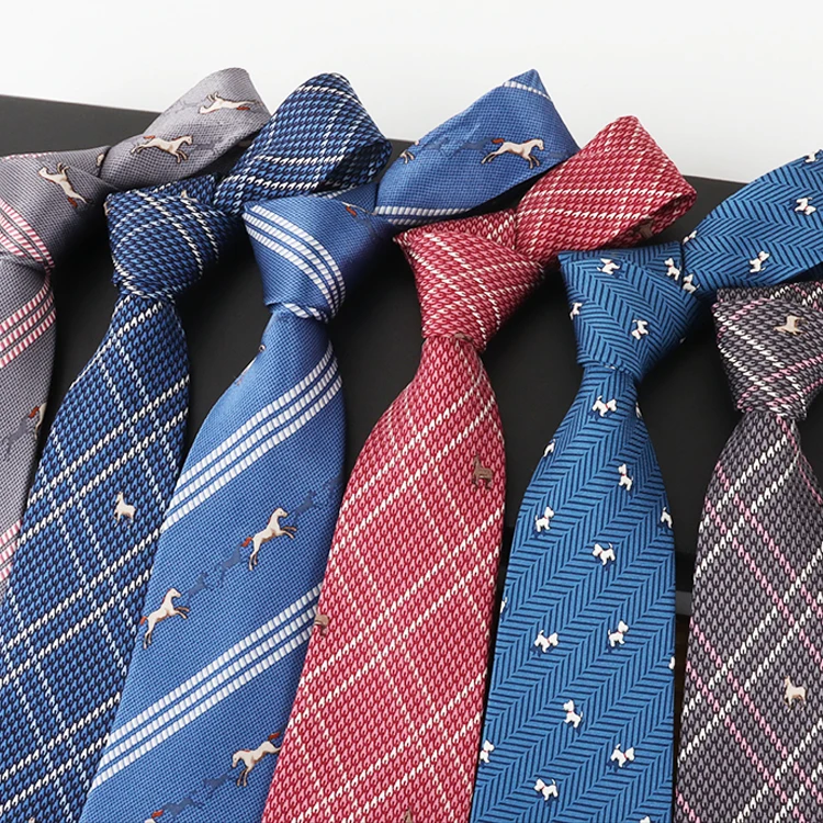 Высокое качество Оптовая продажа 100% шелковый галстук темно-синего и красного цвета в клетку и полоску галстук-бабочка шелковый Печатный шейный галстук для мужчин